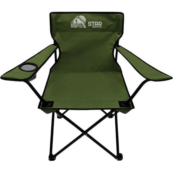 Стул туристический RSP Star оливково-зеленый, Цвет.: оливково-зеленый, Длина, см.: 50, фото 
