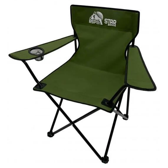 Стул туристический RSP Star оливково-зеленый, Цвет.: оливково-зеленый, Длина, см.: 50, фото , изображение 3