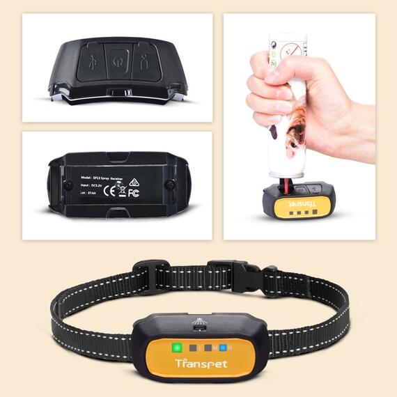 Ошейник антилай для собак спреевый Trainertec SP12, фото , изображение 7