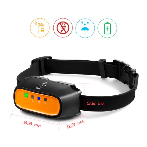 Ошейник антилай для собак спреевый Trainertec SP12, фото , изображение 2