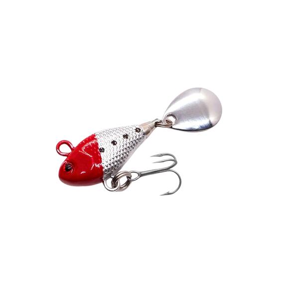 Джиг-спиннер Kosadaka FISH DARTS FS1-10 25mm, 10g, цвет RHS FS1-10-RHS, Цвет.: RHS, Вес, гр: 10, Длина, см.: 2.5, фото , изображение 3