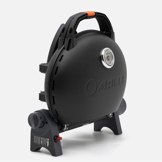 Портативный газовый гриль O-GRILL500 MT черный (в комплекте адаптер тип А) - с термометром, Цвет.: черный, Вес: 9.3 кг, фото , изображение 2
