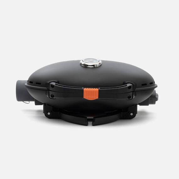 Портативный газовый гриль O-GRILL500 MT черный (в комплекте адаптер тип А) - с термометром, Цвет.: черный, Вес: 9.3 кг, фото , изображение 4