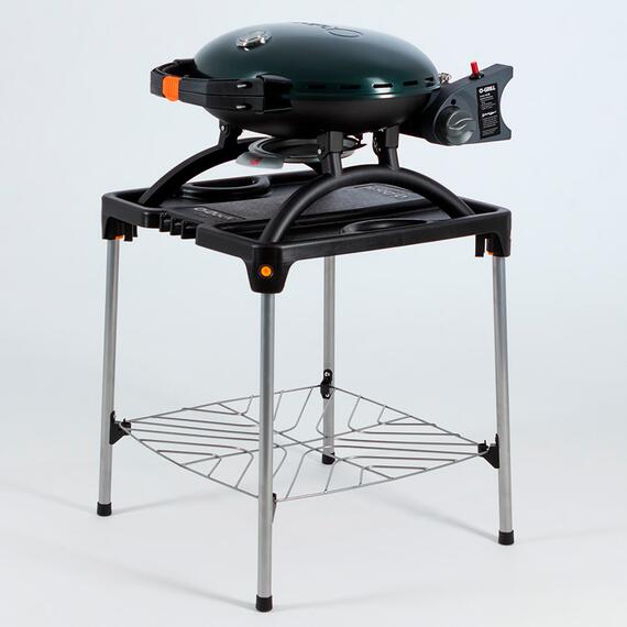 Портативный газовый гриль O-GRILL500 MT зеленый (в комплекте адаптер тип А) - с термометром, Цвет.: зеленый, Вес: 9.3 кг, фото , изображение 14