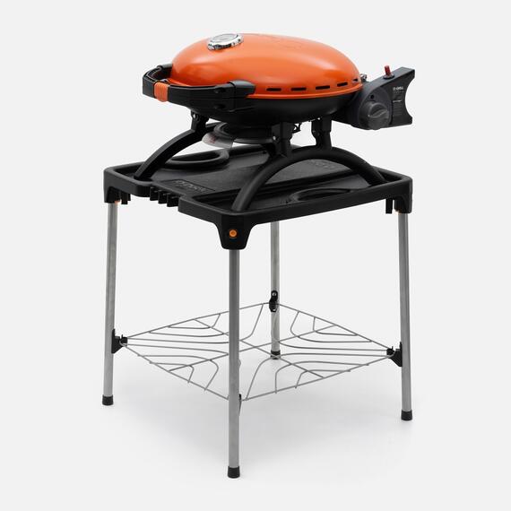 Портативный газовый гриль O-GRILL500 MT оранжевый (в комплекте адаптер тип А) - с термометром, Цвет.: оранжевый, Вес: 9.3 кг, фото , изображение 7