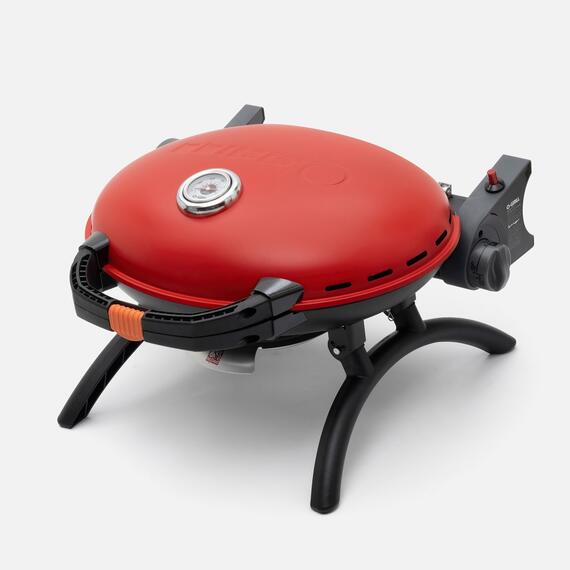 Портативный газовый гриль O-GRILL500 MT красный (в комплекте адаптер тип А) - с термометром, Цвет.: красный, Вес: 9.3 кг, фото , изображение 4