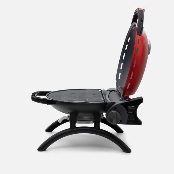 Портативный газовый гриль O-GRILL500 MT красный (в комплекте адаптер тип А) - с термометром, Цвет.: красный, Вес: 9.3 кг, фото , изображение 6