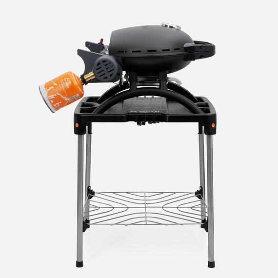 Портативный газовый гриль O-GRILL500 MT зеленый (в комплекте адаптер тип А) - с термометром, Цвет.: зеленый, Вес: 9.3 кг, фото , изображение 11