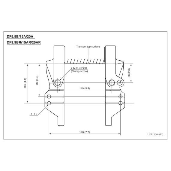 Лодочный мотор Suzuki DF 20 ATS, фото , изображение 6