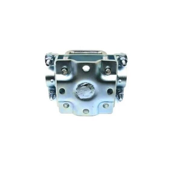 Хомут поворотный для подкатного колеса прицепа усиленный 48мм БА, фото , изображение 4