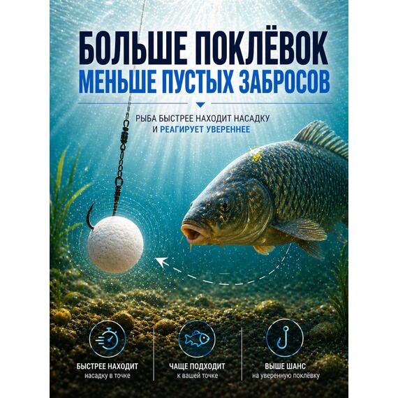 Lion Baits Бойлы плавающие Pop Up "Чеснок" Итальянская серия 10мм, фото , изображение 4