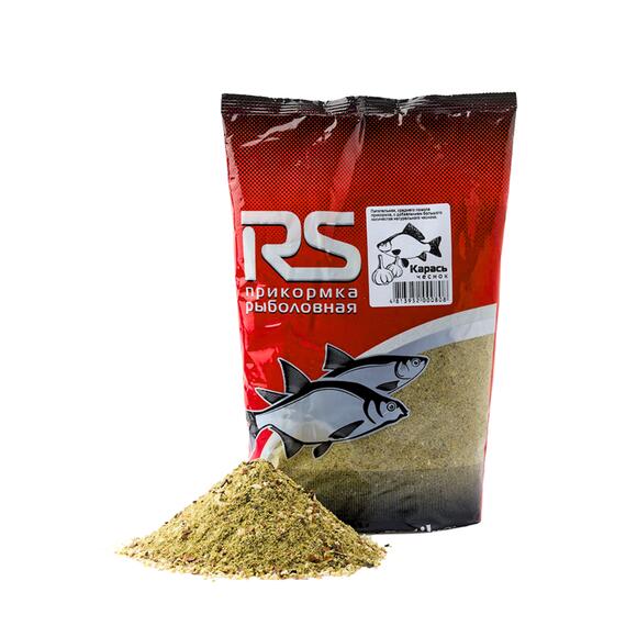 Прикормка RUTILUS RS Карась, Чеснок 1кг, фото , изображение 5