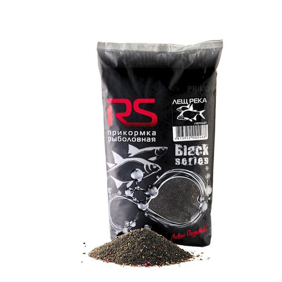 Прикормка RS Black Series Лещ река (черная) 1кг, фото , изображение 5