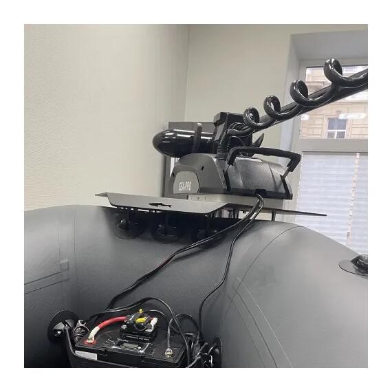 Площадка универсальная носовая малая для электроякоря БА, серая, фото , изображение 7