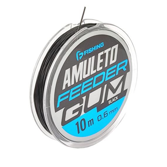 Амортизатор для фидера F-FISHING Feeder Gum Amuleto 10м d0,6мм, Диаметр, мм: 0,6, фото 