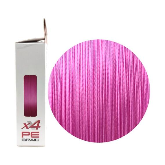 Шнур RUZZA X4 150м Pink 0,06мм 2,7кг/6lb, Цвет.: розовый, Диаметр лески: 0,06 мм, Размотка: 150 м, фото , изображение 3