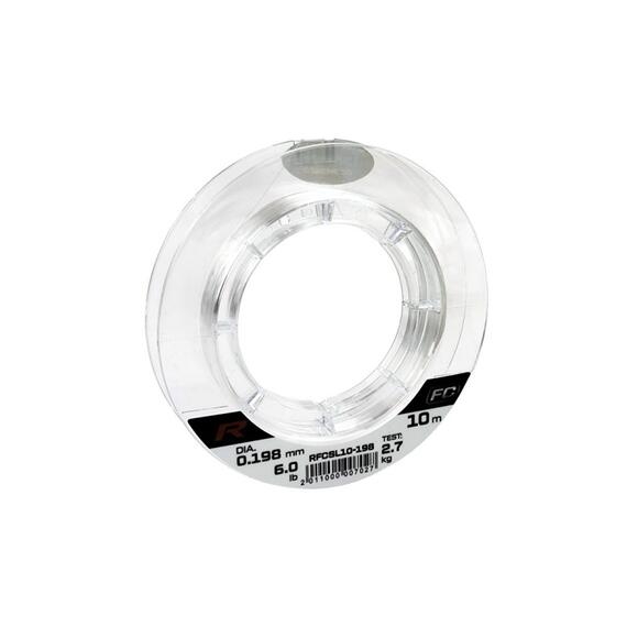 Флюорокарбон RUZZA Shock Leader 10м 0,198мм 2,7кг/6lb, Диаметр лески: 0,198 мм, Размотка: 10 м, фото 