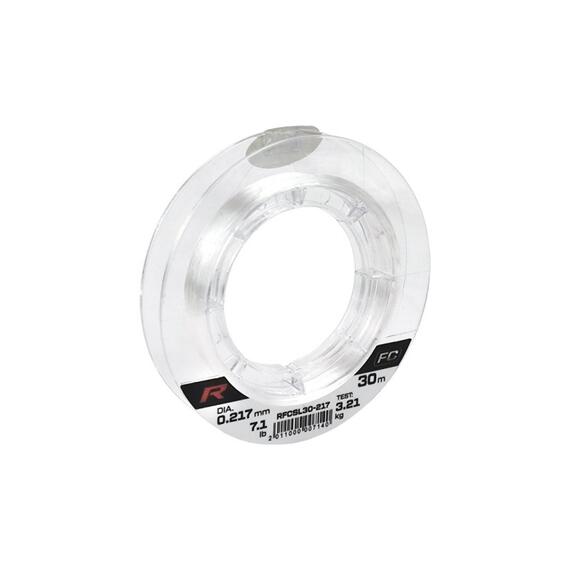 Флюорокарбон RUZZA Shock Leader 30м 0,217мм 3,21кг/7,1lb, Диаметр лески: 0,217 мм, Размотка: 30 м, фото 