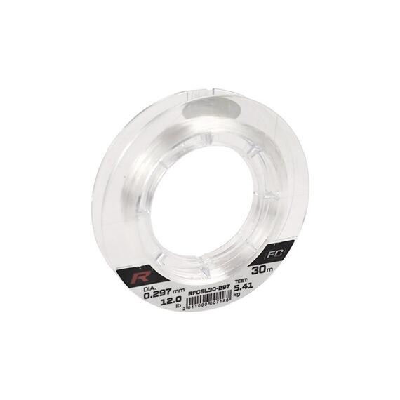Флюорокарбон RUZZA Shock Leader 30м 0,297мм 5,41кг/12lb, Диаметр лески: 0,297 мм, Размотка: 30 м, фото 