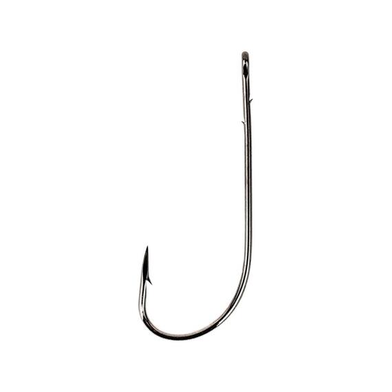 Крючок RUZZA Single Worm Hook Long Barb Shank №2 10шт, Размер: №2, фото 