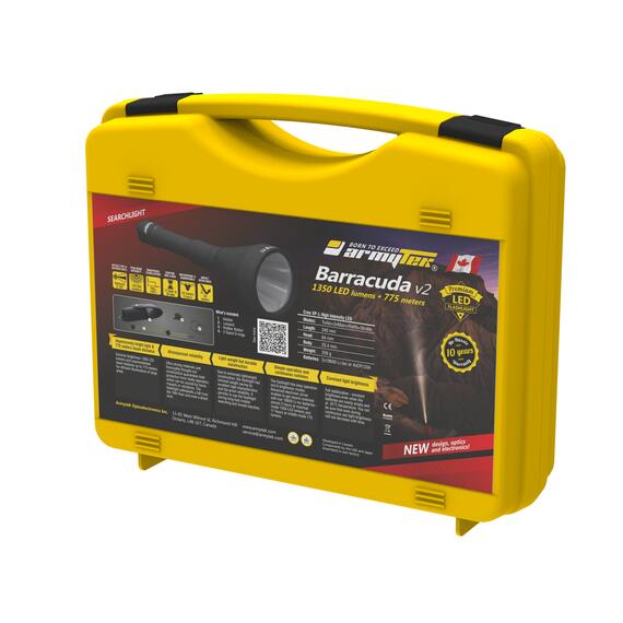 Фонарь Armytek Barracuda XP-L HI White, Источник света : LED: XP-L HI (White), Световая температура: White, Вес, гр: 248, фото , изображение 28