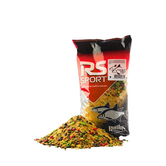 Прикормка RUTILUS RS Sport Гигант река (светлая) 1кг, фото , изображение 4