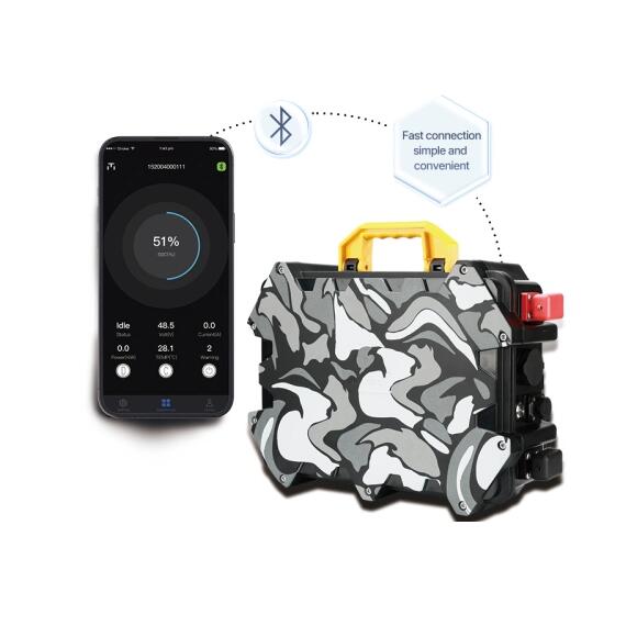 Аккумулятор Haibo LiFePO4 MAX Kamo 12 V 100 AH USB + зарядное устройство 10A, фото , изображение 2