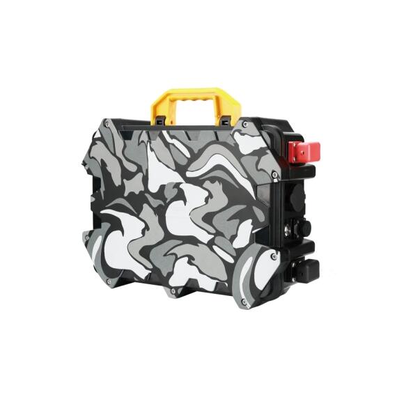 Аккумулятор Haibo LiFePO4 MAX Kamo 12 V 100 AH USB + зарядное устройство 10A, фото 