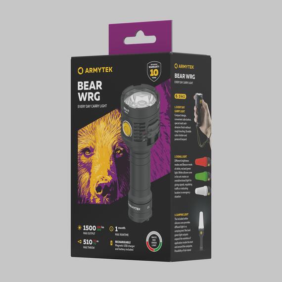 Фонарь Armytek Bear WRG, фото , изображение 6