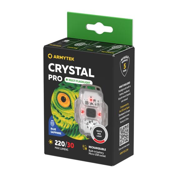 Мультифонарь Armytek Crystal Pro Blue , Цвет.: синий, Вес, гр: 34, фото , изображение 13