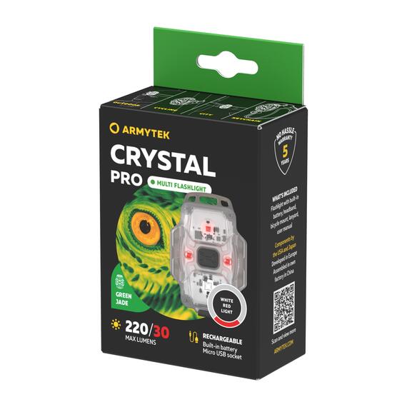 Мультифонарь Armytek Crystal Pro Green, Цвет.: зеленый, Вес, гр: 34, фото , изображение 13