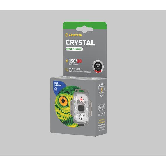 Мультифонарь Armytek Crystal Blue, Цвет.: синий, Световая температура: White, Вес, гр: 34, фото , изображение 5