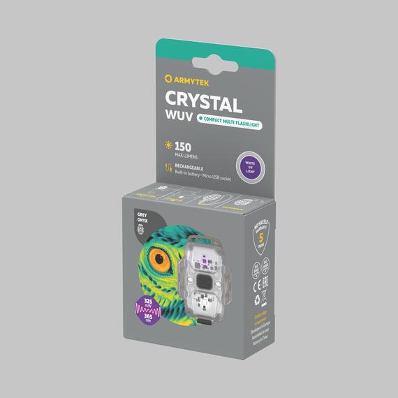 МультифонарьArmytek Crystal WUV Grey, фото , изображение 4