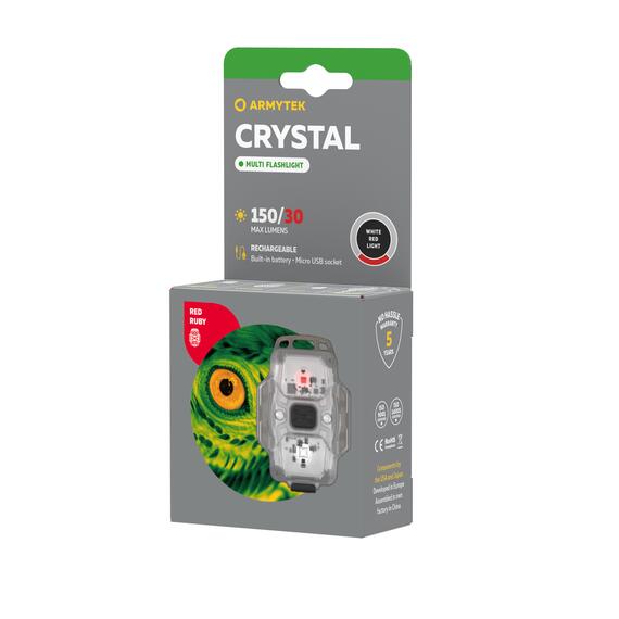 Мультифонарь Armytek Crystal Red, Цвет.: красный, Световая температура: White, Вес, гр: 34, фото , изображение 12