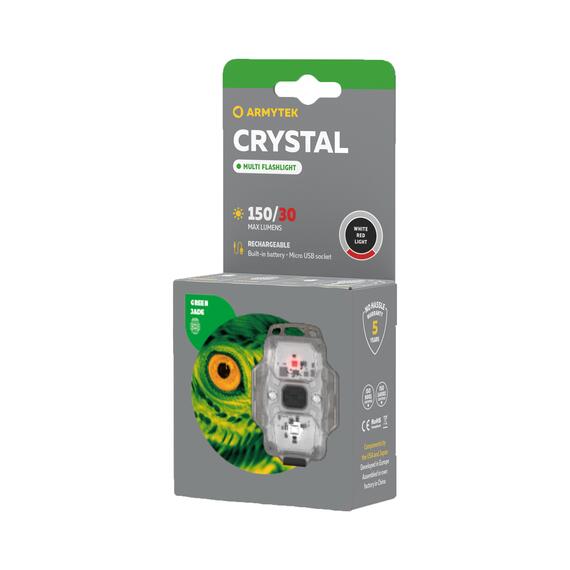 Мультифонарь Armytek Crystal Green, Цвет.: зеленый, Световая температура: White, Вес, гр: 34, фото , изображение 12