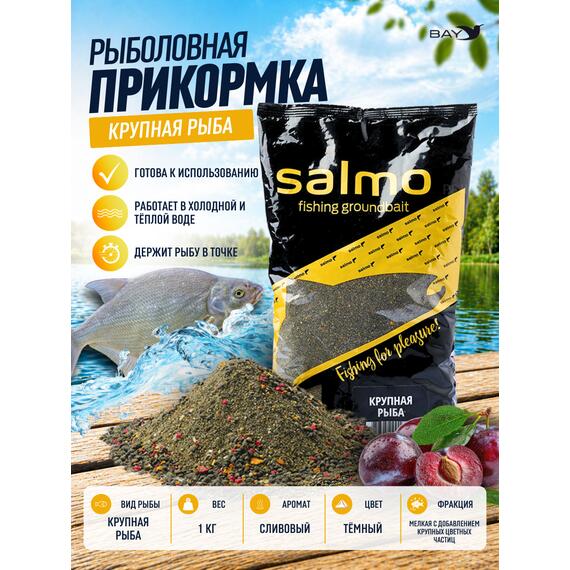 Прикормка SALMO Крупная Рыба, фото 