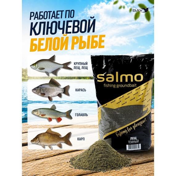 Прикормка SALMO Лещ Темный, фото , изображение 2
