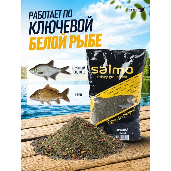 Прикормка SALMO Крупная Рыба, фото , изображение 2