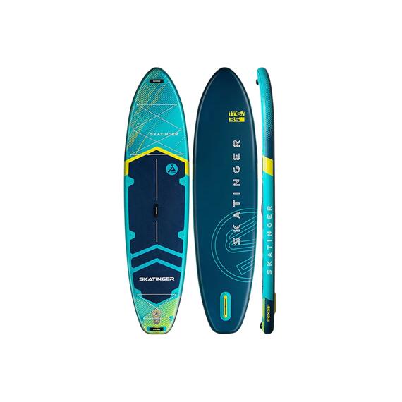 Сапборд Skatinger Prana Light Blue, Цвет.: бирюзовый, Толщина: 15 см, фото , изображение 2