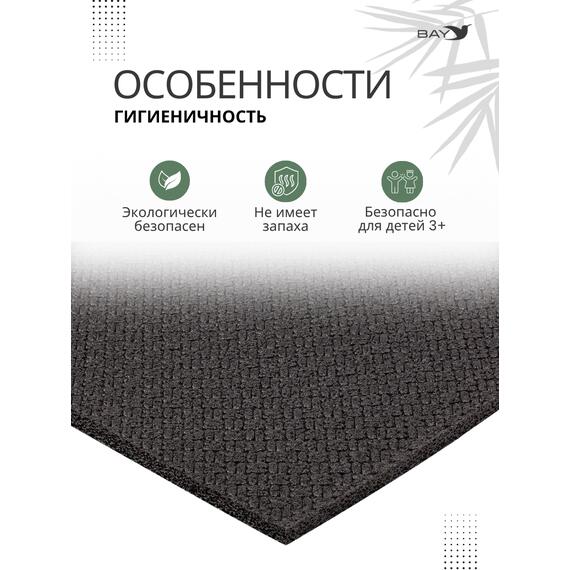 Коврик туристический ISOLON Decor Металлик S8 1800х600х8 темно серый, фото , изображение 4