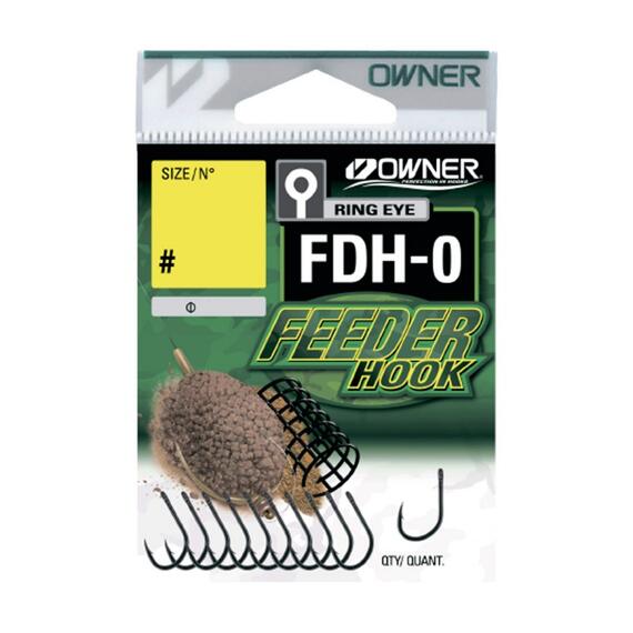 Крючок OWNER Feeder Hook FDH-0 BC №16 11шт (УШКО), Размер.: 16, фото 