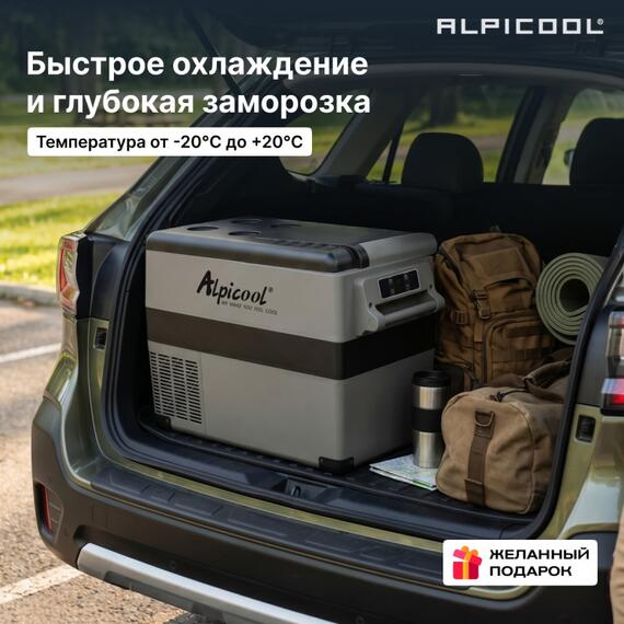 Автохолодильник Alpicool CF45 (12/24), фото , изображение 13