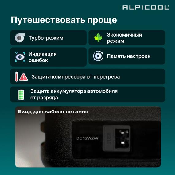 Автохолодильник Alpicool CL30 (12/24), фото , изображение 9