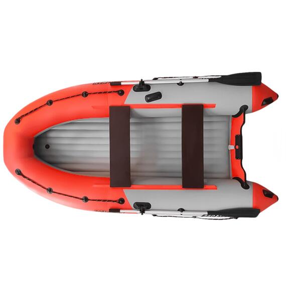 Надувная лодка Boatsman BT340ASR Sport (серо - красный), фото , изображение 3