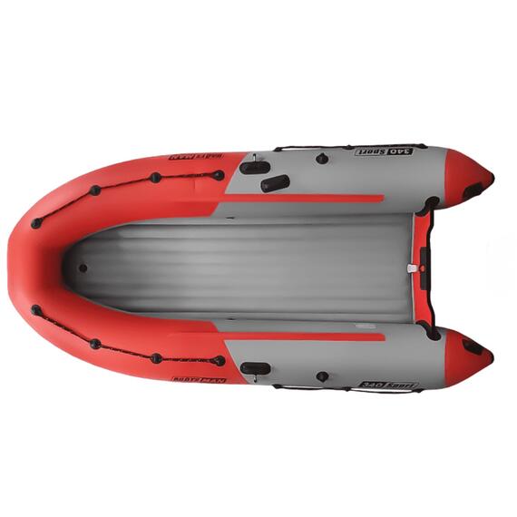 Надувная лодка Boatsman BT340ASR Sport (серо - красный), фото , изображение 5
