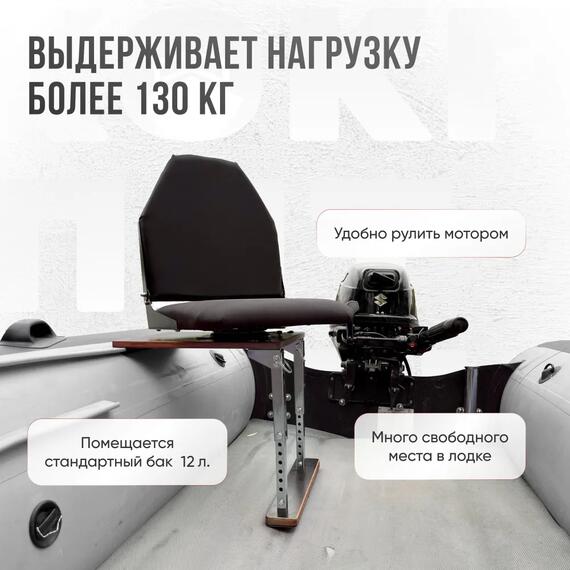 Кресло Кокпит Lite с рамой, нерж., оксфорд, черный, Цвет.: черный, фото , изображение 2