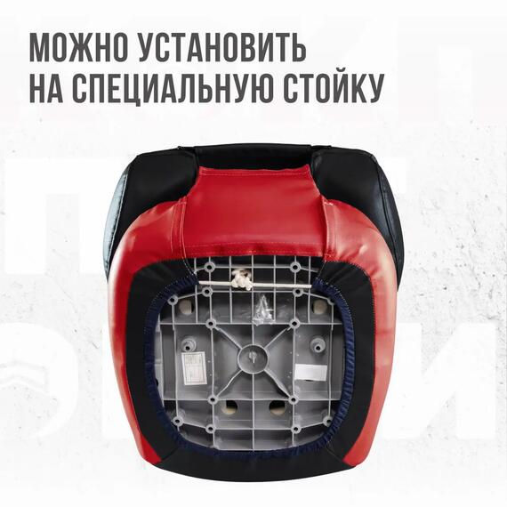 Кресло Кокпит Fish Pro, винил, красный-черный, Цвет.: красный-черный, Ширина, см.: 50, фото , изображение 4