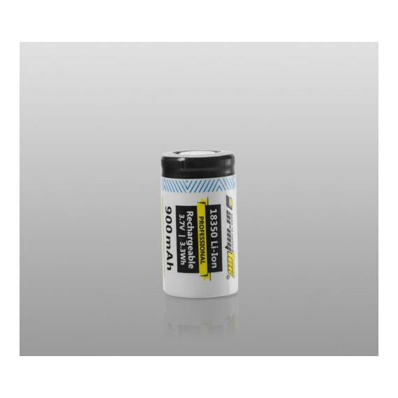 Li Ion аккумулятор Armytek 18350 Li-Ion 900 mAh Незащищённый, фото , изображение 2
