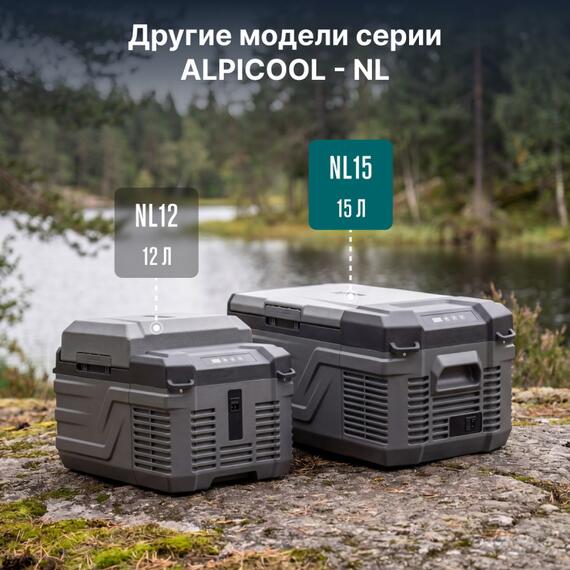Автохолодильник Alpicool NL15 (12/24), фото , изображение 38