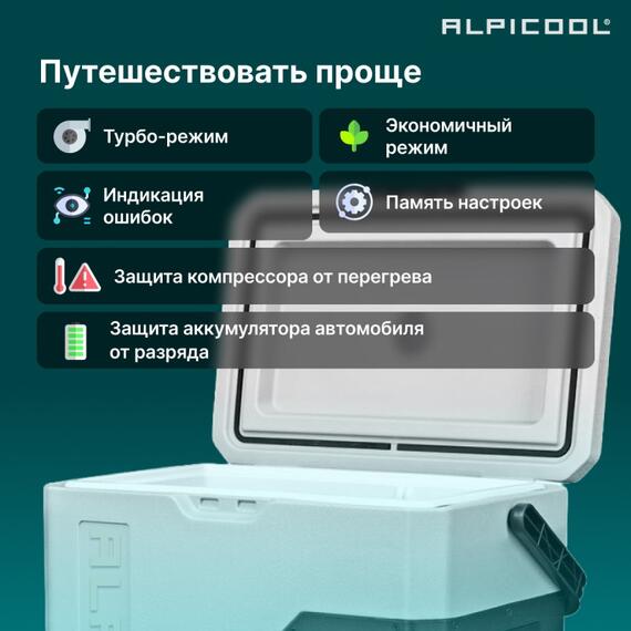 Автохолодильник Alpicool P18 (12/24), фото , изображение 17